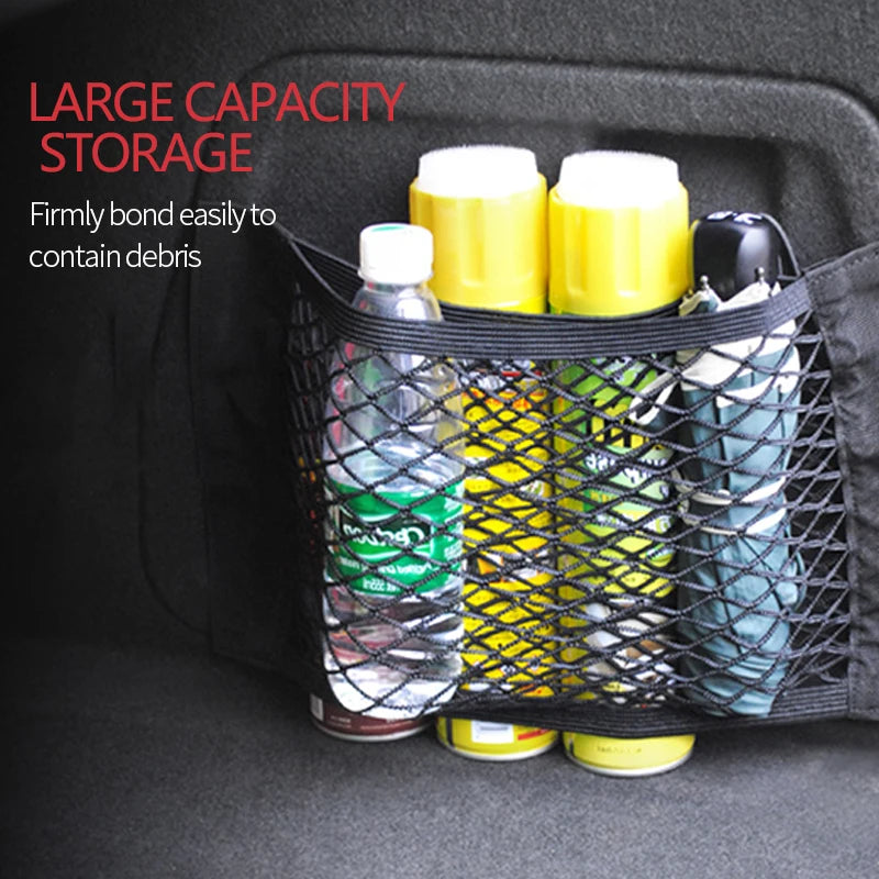 Car Trunk Mesh Organizer