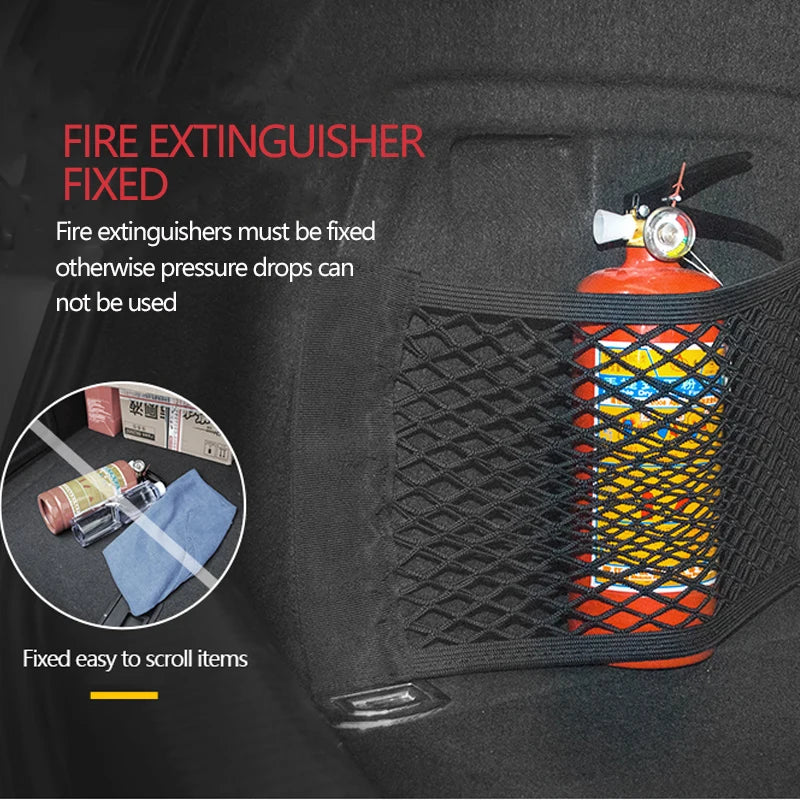 Car Trunk Mesh Organizer