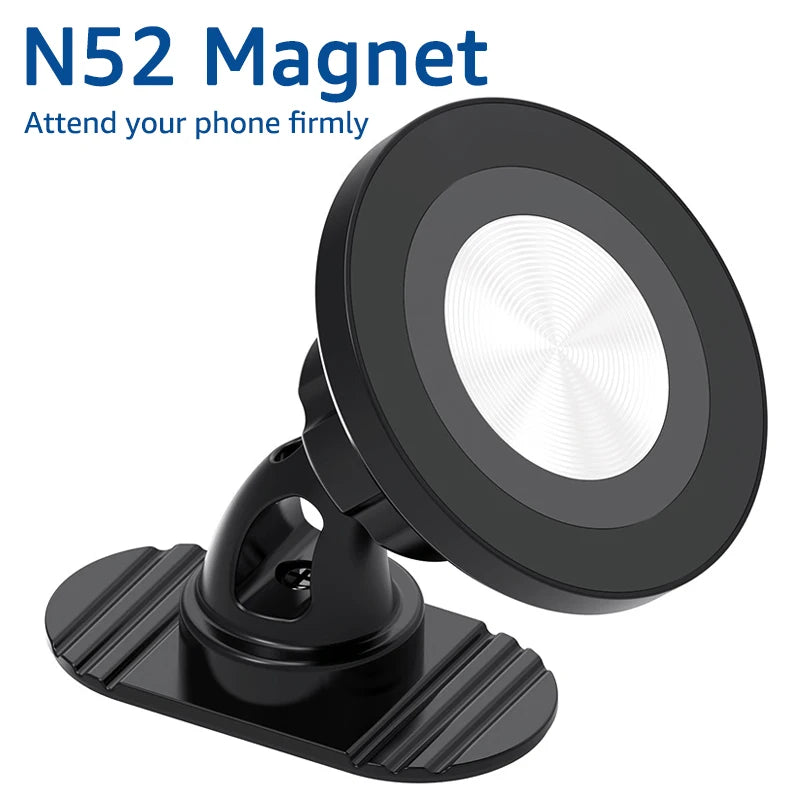 360° Magnetic Car Phone Mount – MagSafe Compatible
