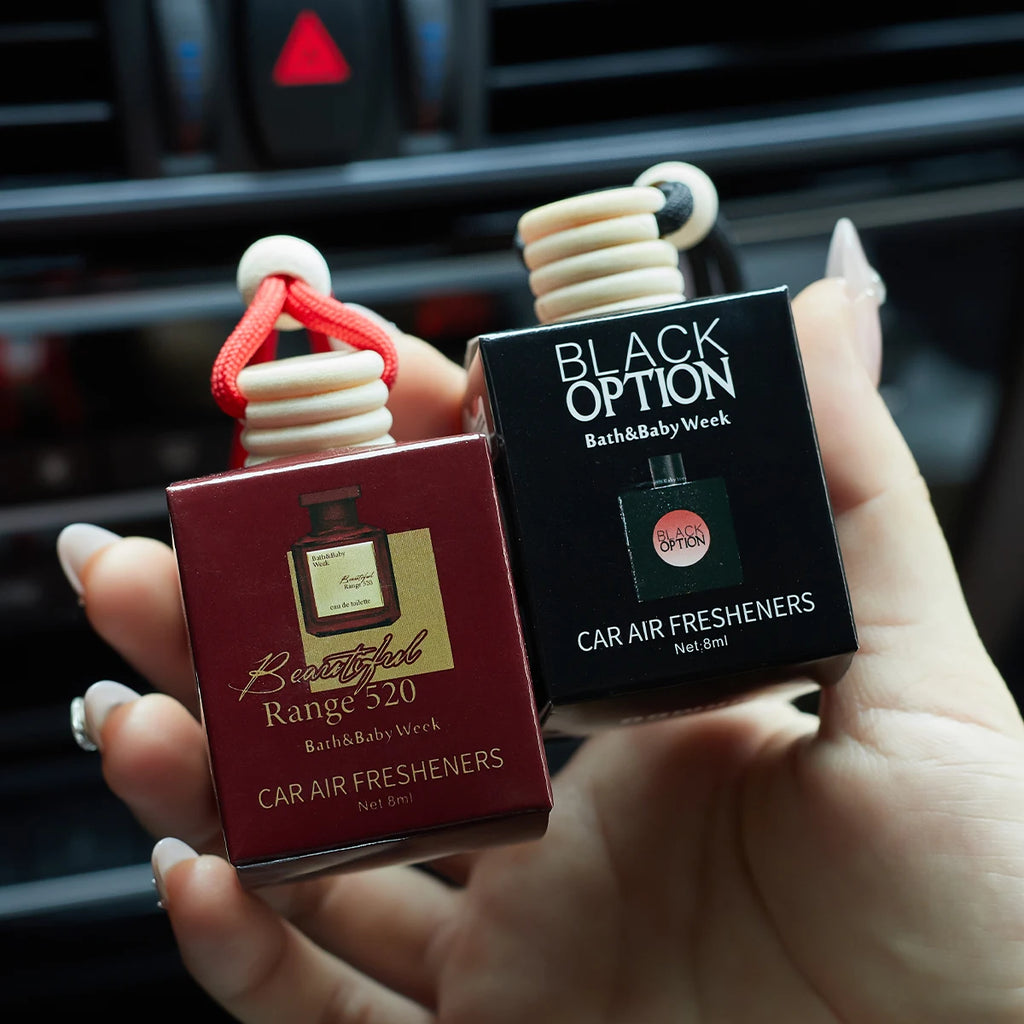 Hanging Car Perfume Bottle – Long-Lasting Interior Air Freshener