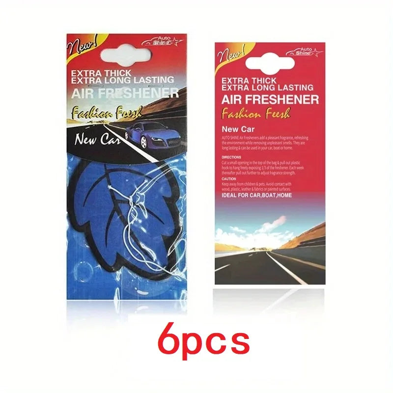Hanging Car Air Fresheners – Multiple Scents & Pack Sizes
