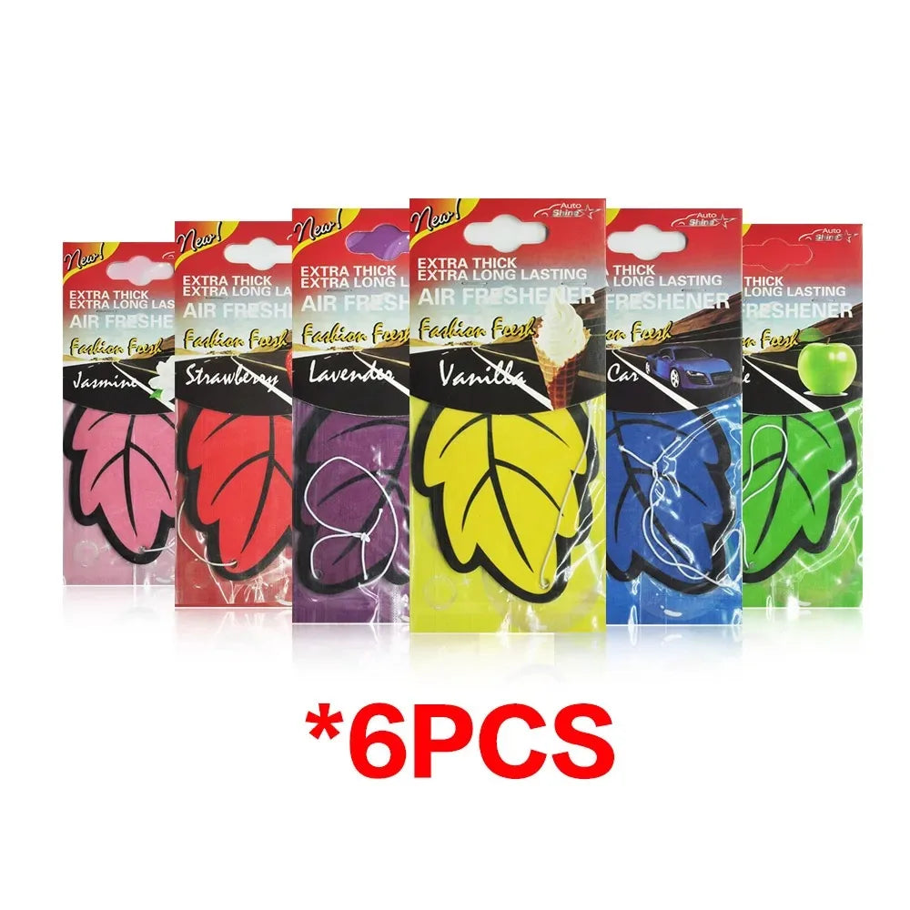 Hanging Car Air Fresheners – Multiple Scents & Pack Sizes