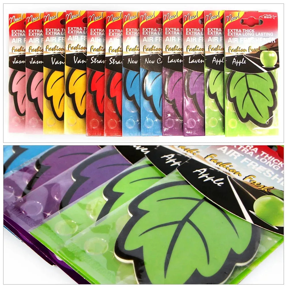 Hanging Car Air Fresheners – Multiple Scents & Pack Sizes