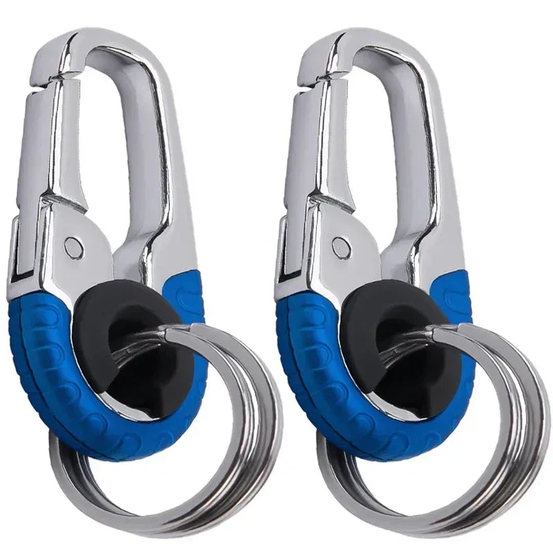 Heavy-Duty Carabiner Keychain – Quick-Clip Key Holder