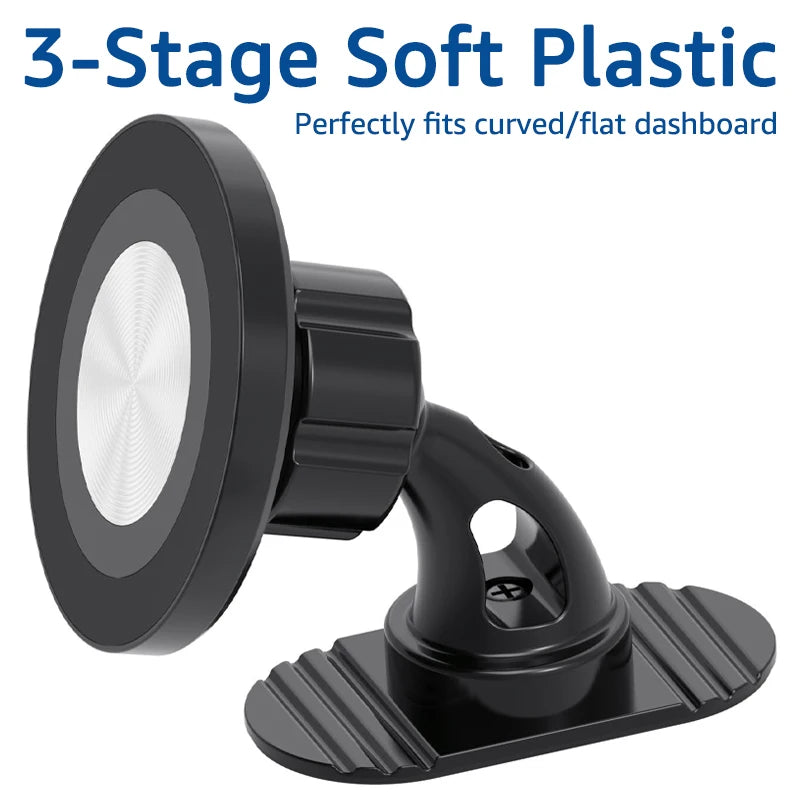 360° Magnetic Car Phone Mount – MagSafe Compatible