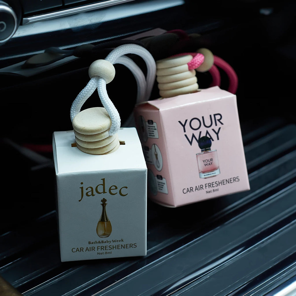 Hanging Car Perfume Bottle – Long-Lasting Interior Air Freshener