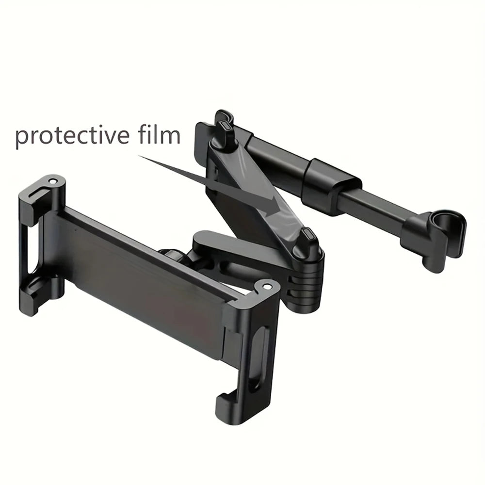Adjustable Headrest Tablet & Phone Holder – 4.7–12.9 Inch