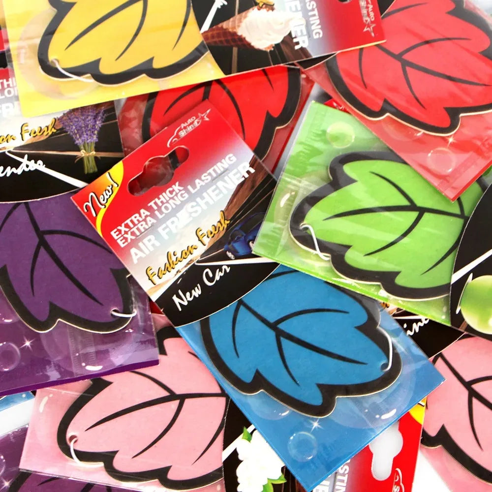 Hanging Car Air Fresheners – Multiple Scents & Pack Sizes