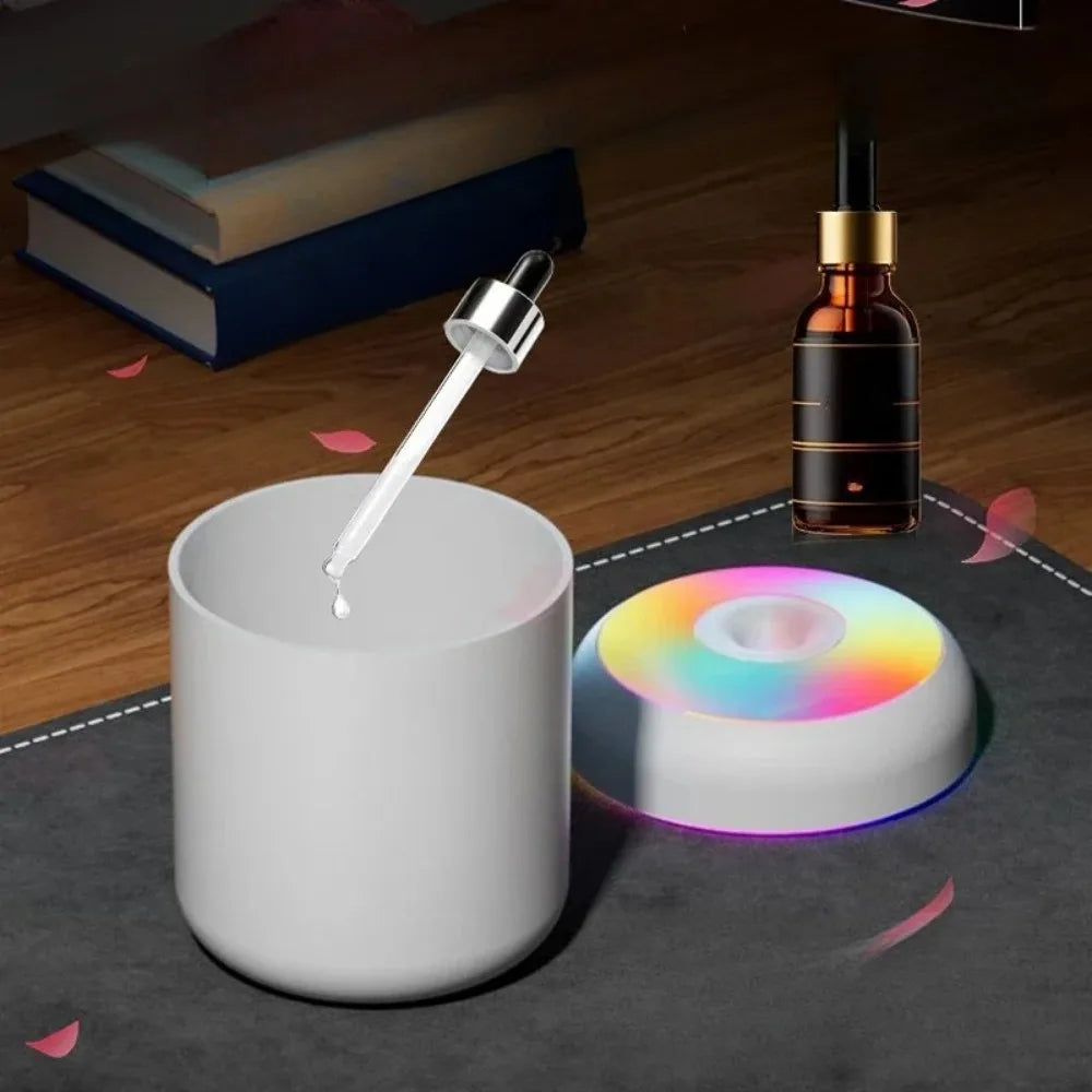 USB Car Humidifier & Aroma Diffuser – 180mL with LED Light