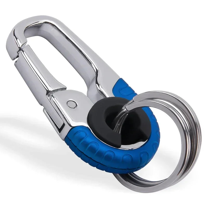 Heavy-Duty Carabiner Keychain – Quick-Clip Key Holder