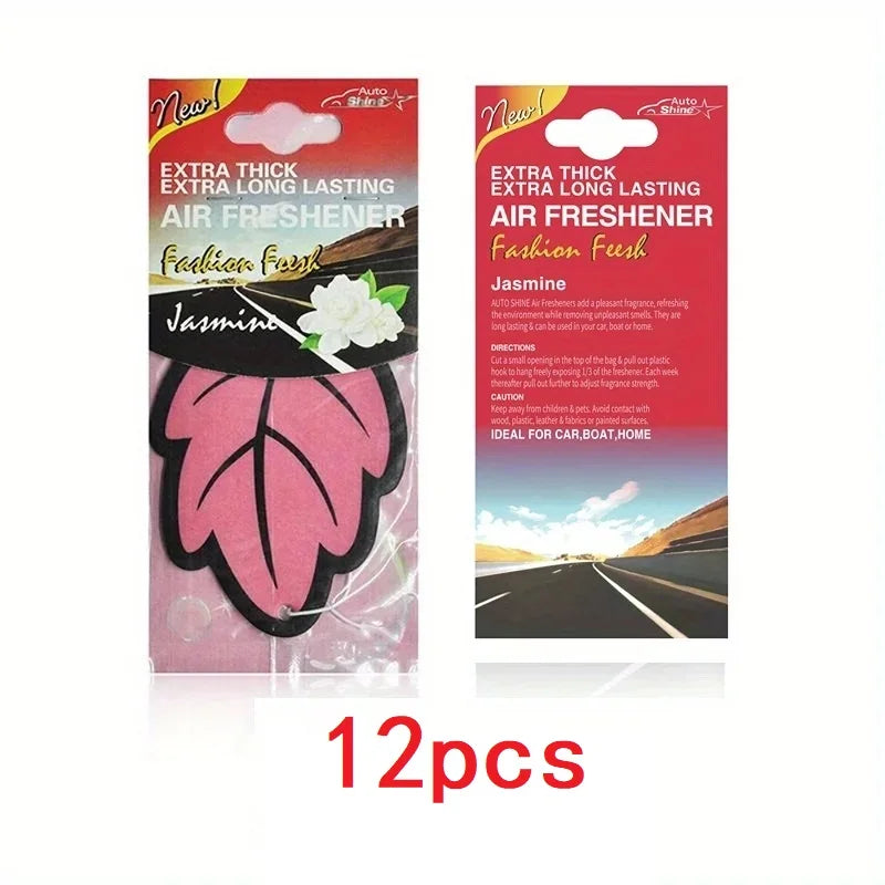 Hanging Car Air Fresheners – Multiple Scents & Pack Sizes
