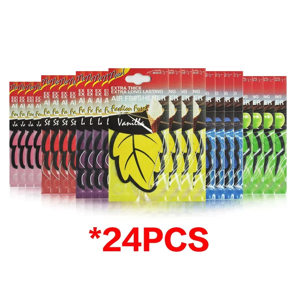 Hanging Car Air Fresheners – Multiple Scents & Pack Sizes