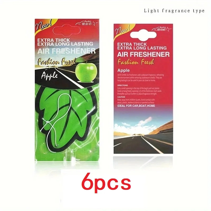 Hanging Car Air Fresheners – Multiple Scents & Pack Sizes