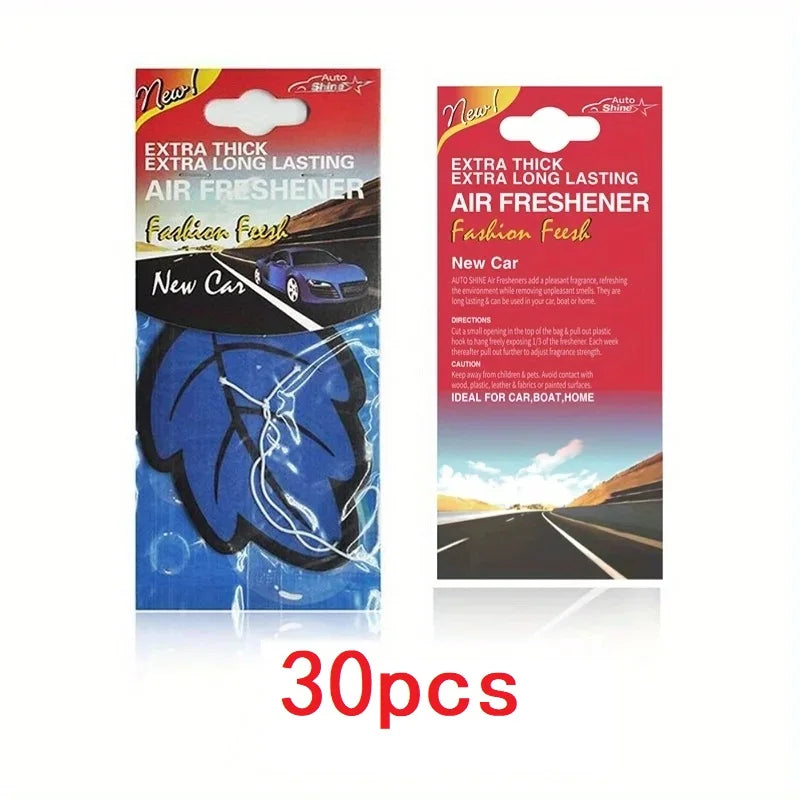 Hanging Car Air Fresheners – Multiple Scents & Pack Sizes