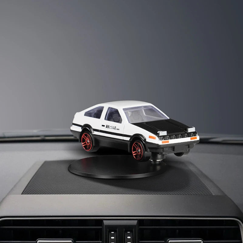 Drifting Car Dashboard Ornament – Rotating Mini Car