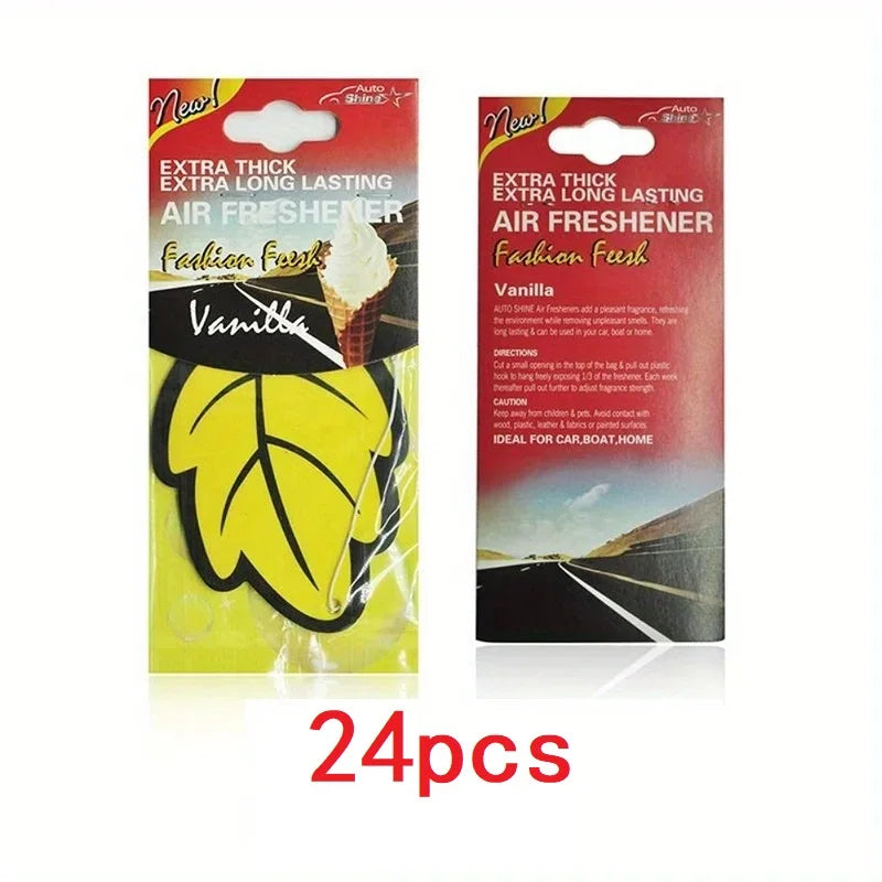 Hanging Car Air Fresheners – Multiple Scents & Pack Sizes
