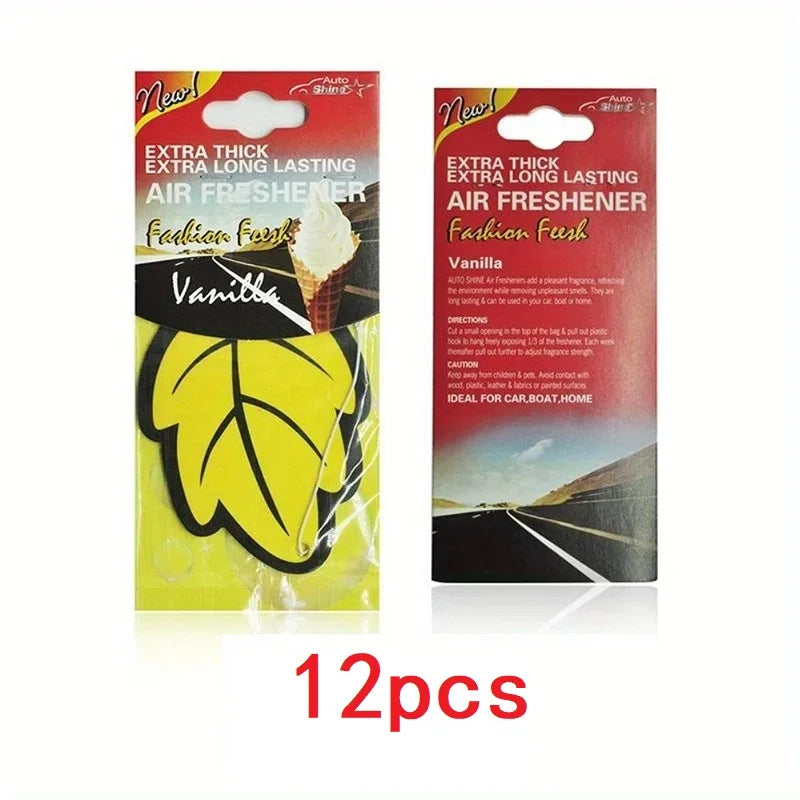 Hanging Car Air Fresheners – Multiple Scents & Pack Sizes