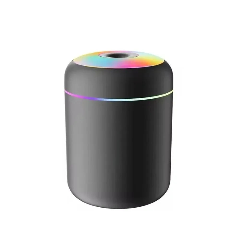 USB Car Humidifier & Aroma Diffuser – 180mL with LED Light
