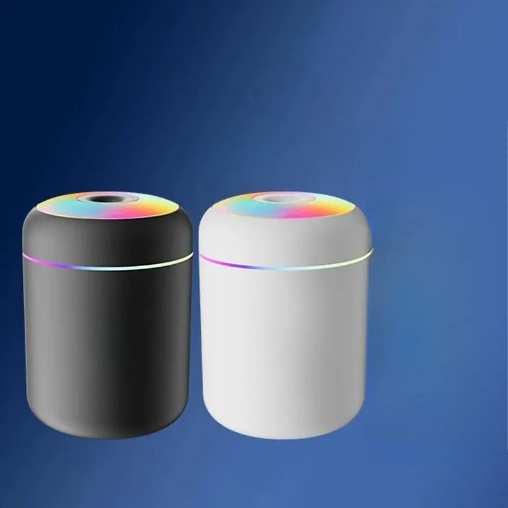 USB Car Humidifier & Aroma Diffuser – 180mL with LED Light