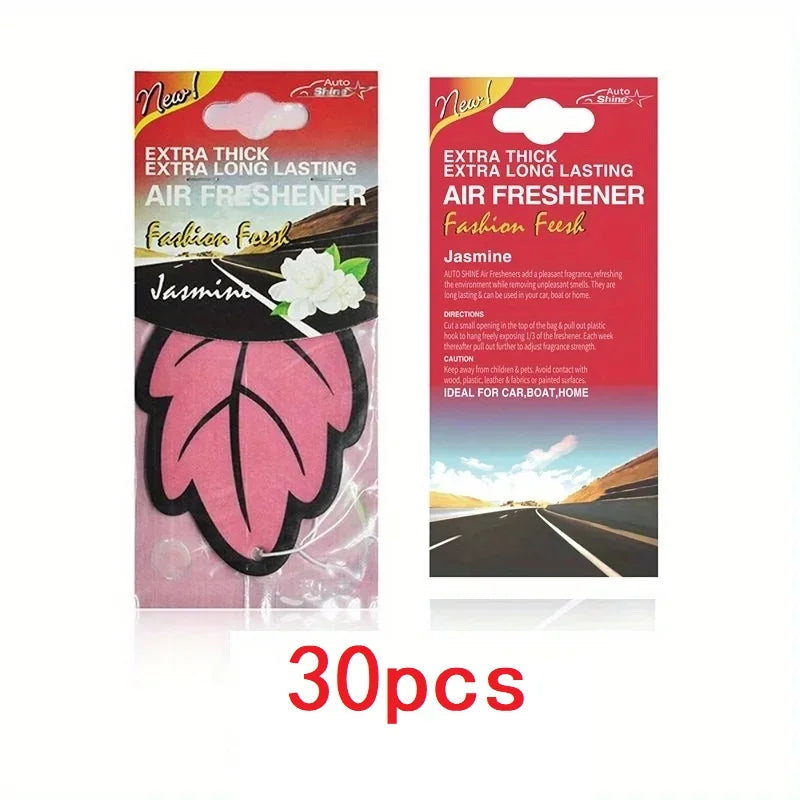Hanging Car Air Fresheners – Multiple Scents & Pack Sizes